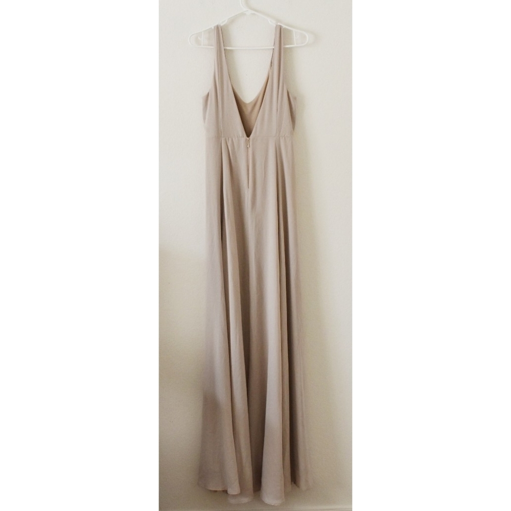 Show Me Your MuMu Jen Chiffon A-Line maxi Gown - Picture 4 of 8